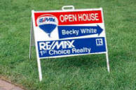 open house signs